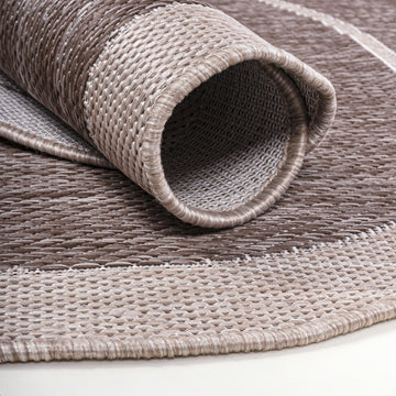 Jasper Modern Rustic Abstract Indoor/Outdoor Area Rug